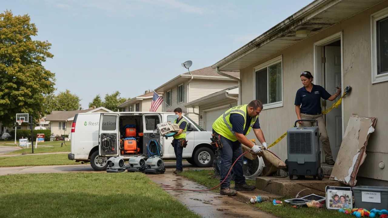 Water Damage Restoration in Lower Brule, SD near me